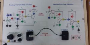 Optical Communication Trainer with Analog Link SE-201