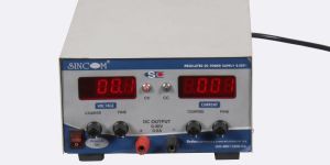 Single DC Power Supply 0-30V/0-2A with 2 Digital Meters S-3021