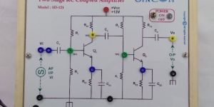 Two Stage RC Coupled Amplifier Using Transistor (BJT) SD-121