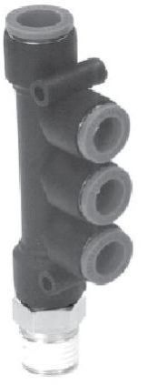 One Touch Pipe Male Multi Distributor Union