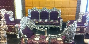 Silver Plated Sofa Set