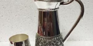 Silver Plated Surahi Set