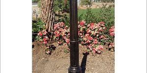Cast Iron Pole