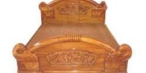 Wooden Single Bed
