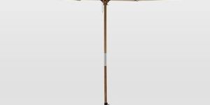 Round Wooden Stand Umbrella