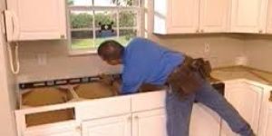Kitchen Counter Top Installation