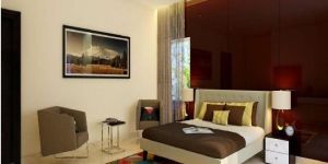 3D Bedroom Interior Designing
