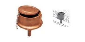 Copper Static Earthing Receptacle