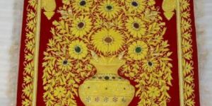 Wall Hanging Zari Carpet