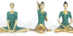 Yoga Showpiece Figurine
