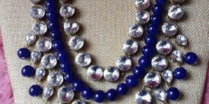 Stone & Beaded Necklace