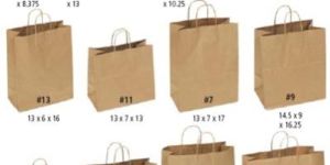 Recycled Kraft Paper Bags
