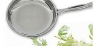 Stainless Steel Mirror Polished Frying Pans