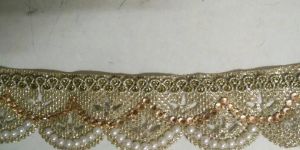 Diamond Pearl China Cut Work Laces