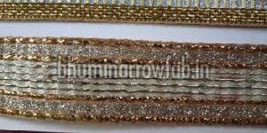 Glitter Golden Saree Laces