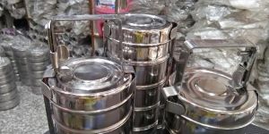 Stainless Steel Jumbo Tiffins