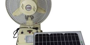 Solar Table Fan