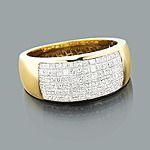 wide princess cut diamond wedding band-196ct-14k-p-40587