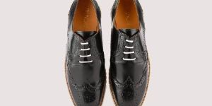 BRUSHED SEMI BLACK BROGUE HYBRID