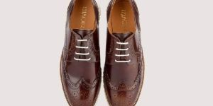 BRUSHED TAN BROGUE HYBRID