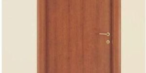 Dark Brown Laminated Bathroom Door