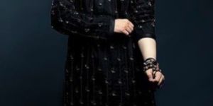 Black Mens Kurta
