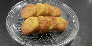 Kaju Kesar Puri Sweet