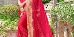 Triveni Padmavati Designer Work Georgette Sarees