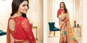 Vinay Starwalk vol27 Georgette Designer Sarees Catalog