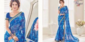 33111 Series Designer Georgette Sarees