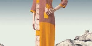 Viscose Silk Printed Kurtis