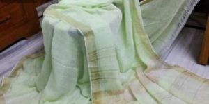 ZL Linen Sarees with Running Blouse