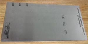 Stainless Steel Reference Plate