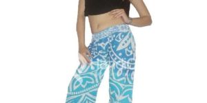 Blue Ethnic Plazzo Pant