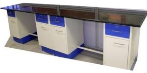 Laboratory Wall Bench - 001