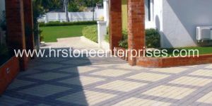 Natural Granite Cobbles Laying Service
