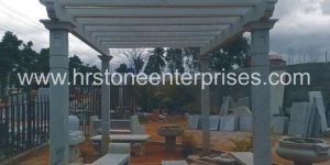 Stone Pergola