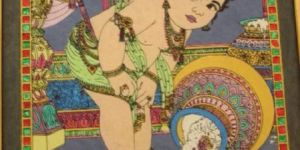 Reverse Glass Painting