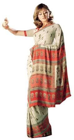 Printed Saree