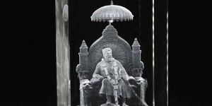 Crystal Gifts - Shivaji Maharaj