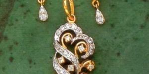 Gold Plated Pendant Set-02