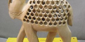 Wooden Camel Statues