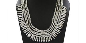 Metal Beaded Necklace