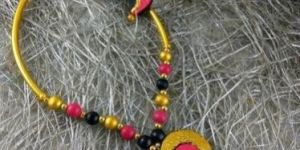 Silk Thread Necklace