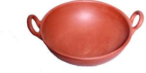 Terracotta Kadai No.1 Mitti Handle 2 ltr