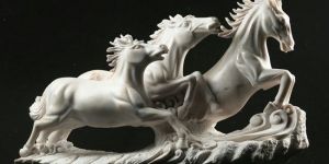 Marble Horse Statue