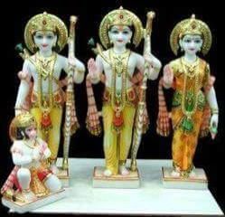 Marble RAM Darbar Statues