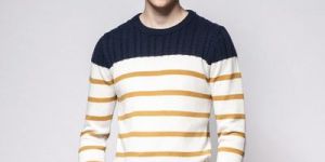 P99 Mens Round Neck Sweater