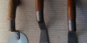 Wooden Handle Khurpa