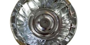 6 Inch Silver Paper Dona